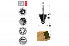 ����� �������� � ����������� ����=15� D=19 L=56 S=8mm